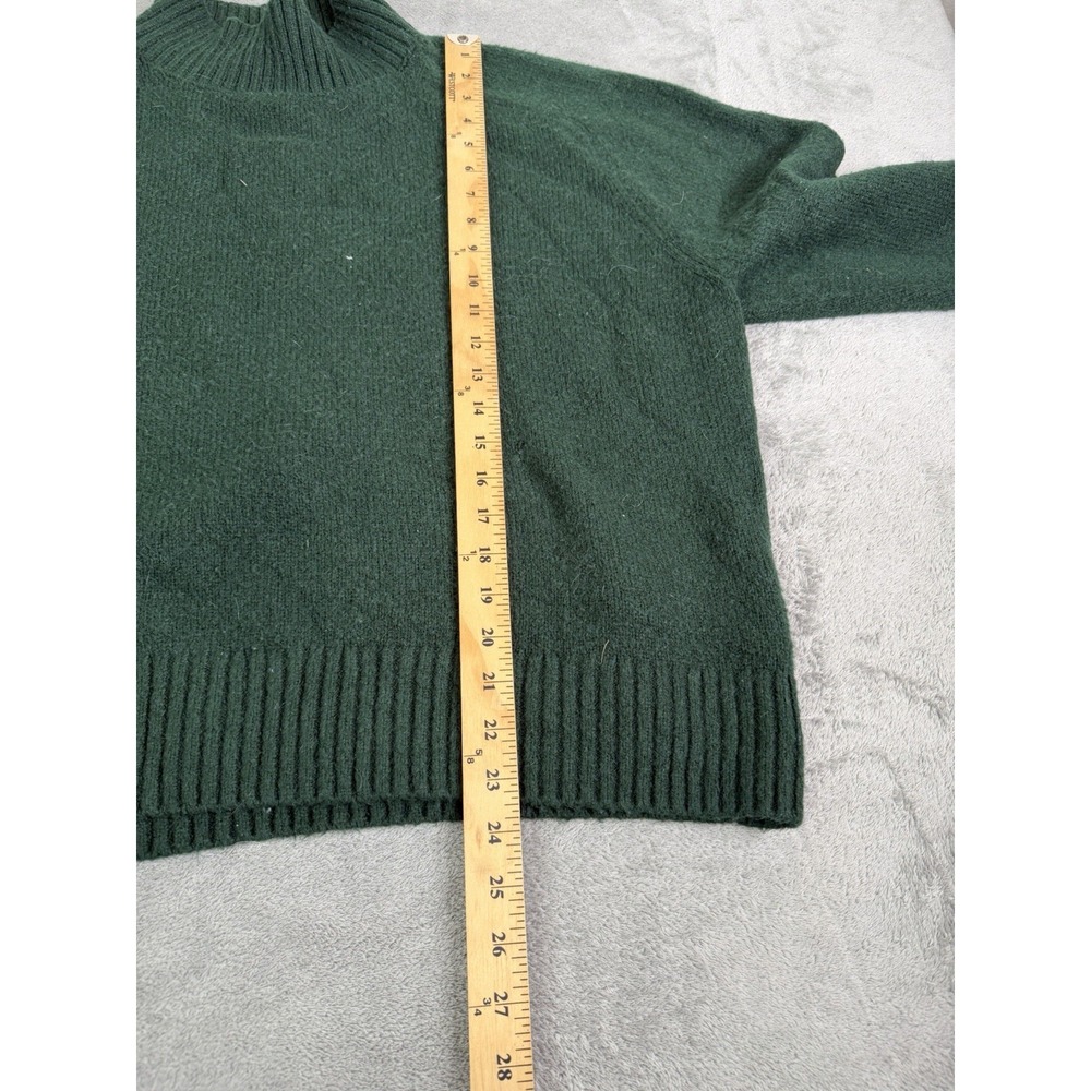 Abercrombie & Fitch Oversized Sweater Women's Size 2XL Green - Picture 9 of 10